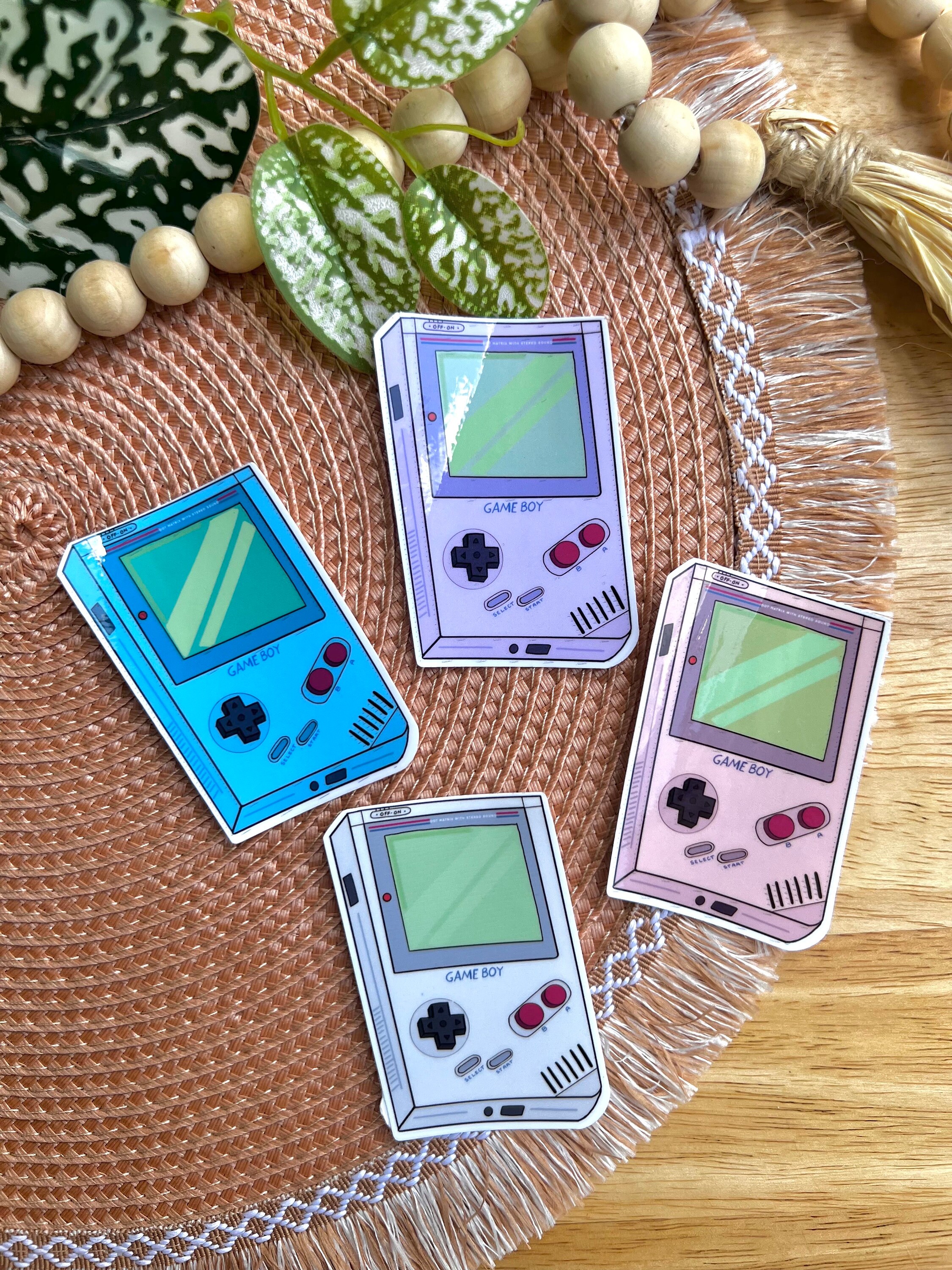 Custom Gameboy Color Sticker Retro Gameboy Sticker | Gameboy Advanced-inspired Vintage Toy Sticker ...