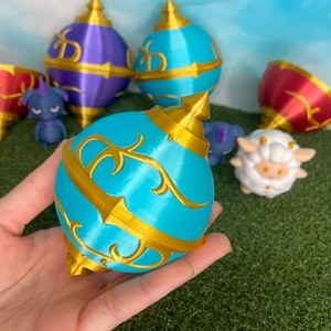 Palworld Palsphere with Pals | Magnetic! | Stand Included | Gamer Gift | Gaming Decor
