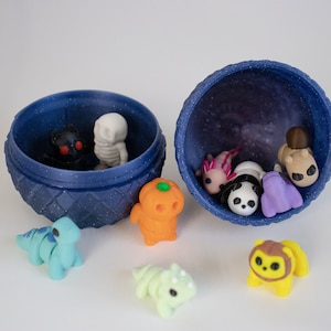 Mini Articulate Animal Toy Pack | Free Dragon Egg Included