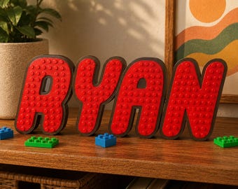 Customized Brick Nameplate | Room Sign | Boy Gift | Girl Gift