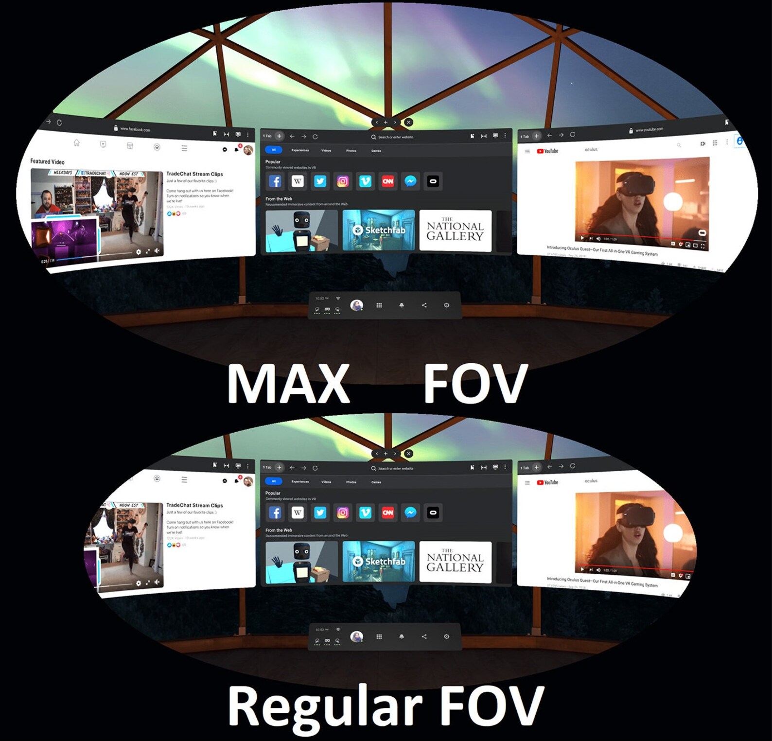 Quest 2 Max FOV Facial Interface Etsy Canada