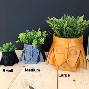 Darth Vader Planter or Pen Holder