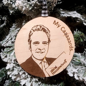 Vanderpump Rules Andy Cohen Worm With A Mustache Sandoval Bravo Christmas Ornament