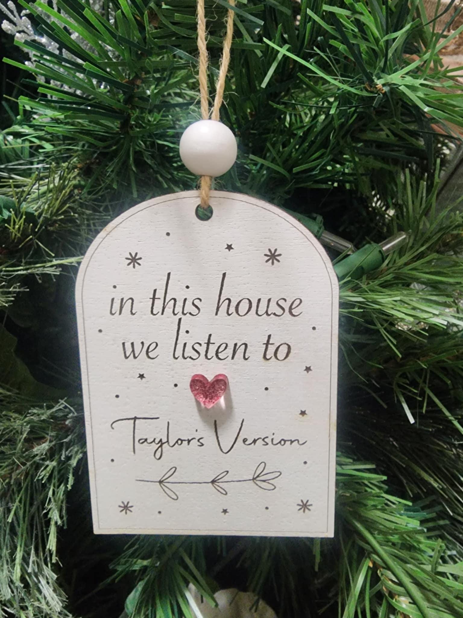 新品未使用 テイラースウィフト オーナメント ② テイラー・スウィフト TTPD スウィフティ ギフトオーナメント