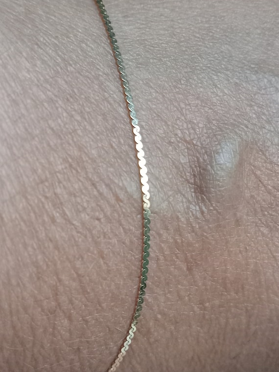 LUXURIOUS 14kt gold chain bracelet