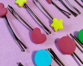 Princess Vanellope Von Schweetz Hair Candy - Candy Bobby Pins