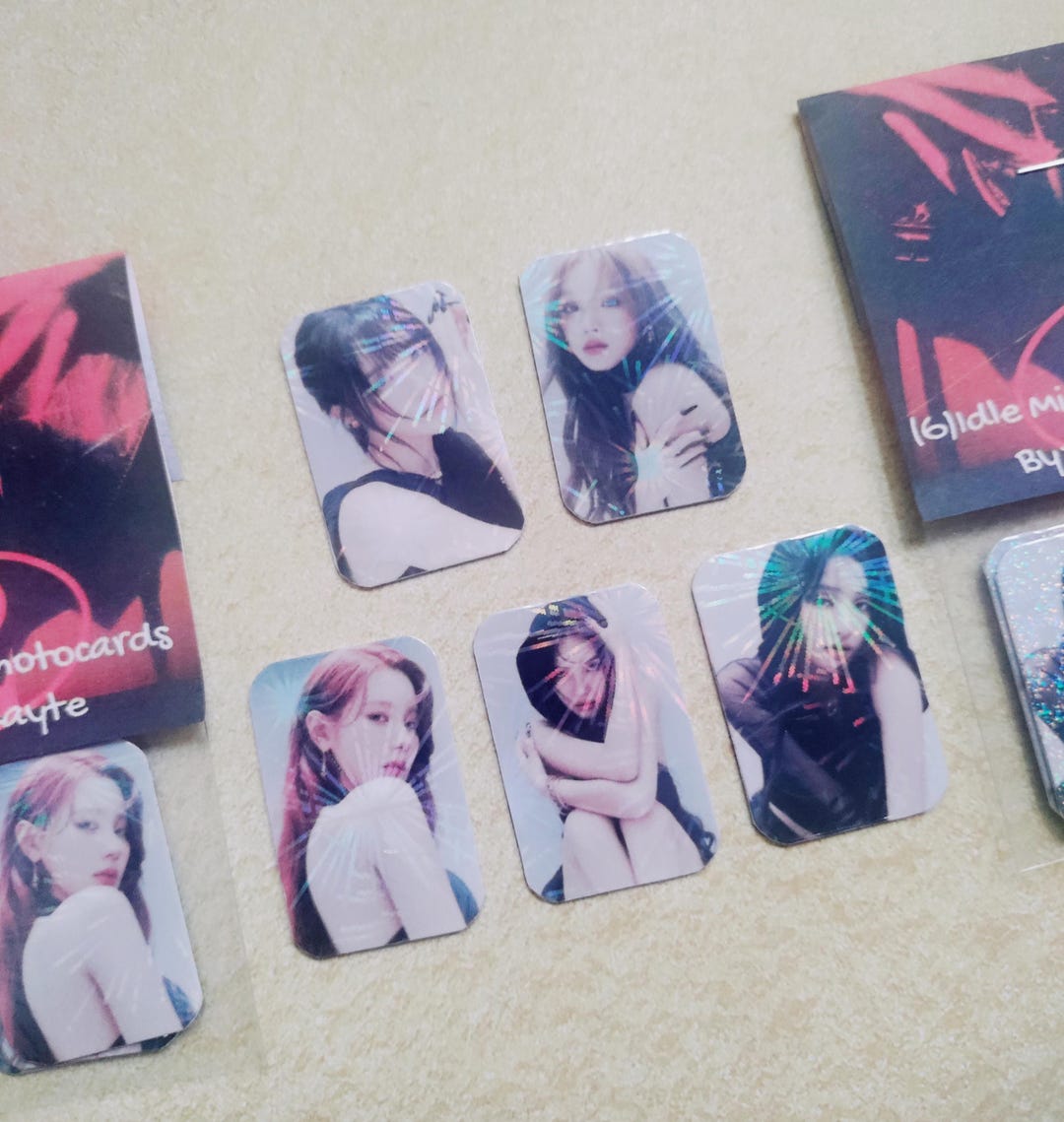 (G)I-DLE gidle アイドゥル トレカ Queencard WW ① G)I-DLE (여자)아이들] Queencard : 6 members (You as member
