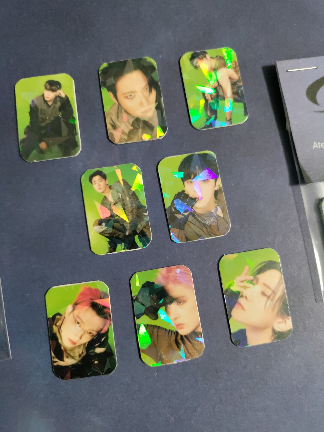 NACIFIC Playground Photocards Set With ATEEZ Members - Hongjoong, San, Wooyoung, Yeosang, Jongho 5 thumbnail image