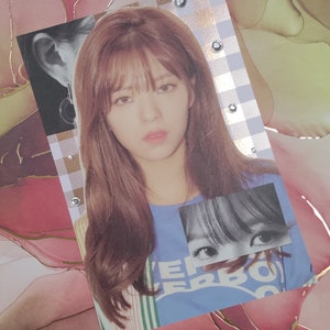 Twice Photo Collage Print - Fancy  Postcard/Poster - Official Photobook Collage Nayeon Jeongyeon Momo Sana Jihyo Mina Dahyun Chaeyoung Tzuyu