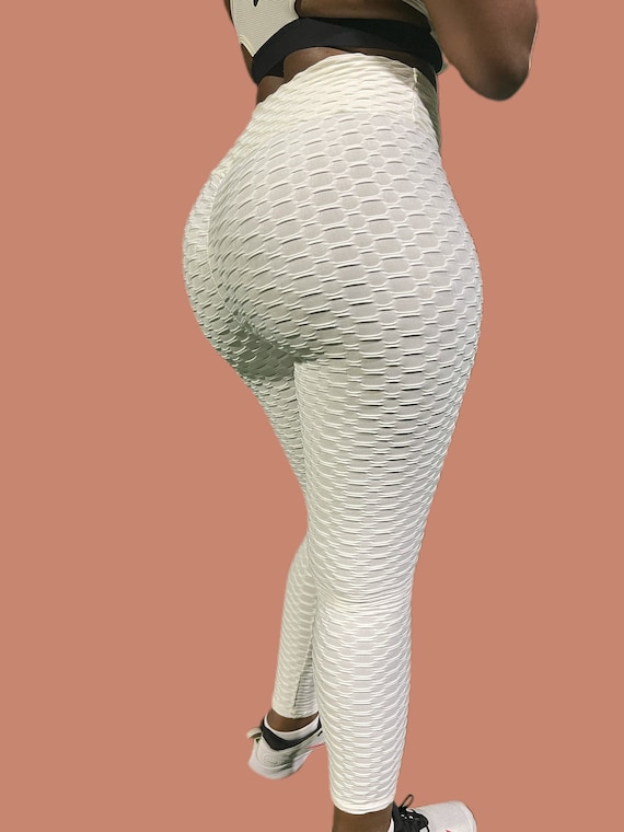 Tiktok Butt Lifting Leggings, High Waisted Tummy Control With Honey Comb  Patterns -  Canada