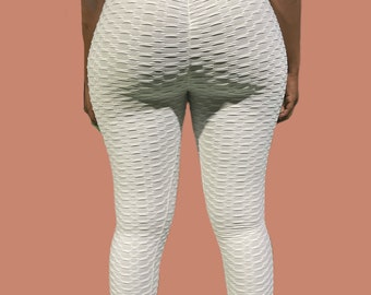 Leggings Push Up Vita Alta Tiktok - KIWIRATA Senza Cuciture Effetto Sollevamento (Nuovi Con Etichette)