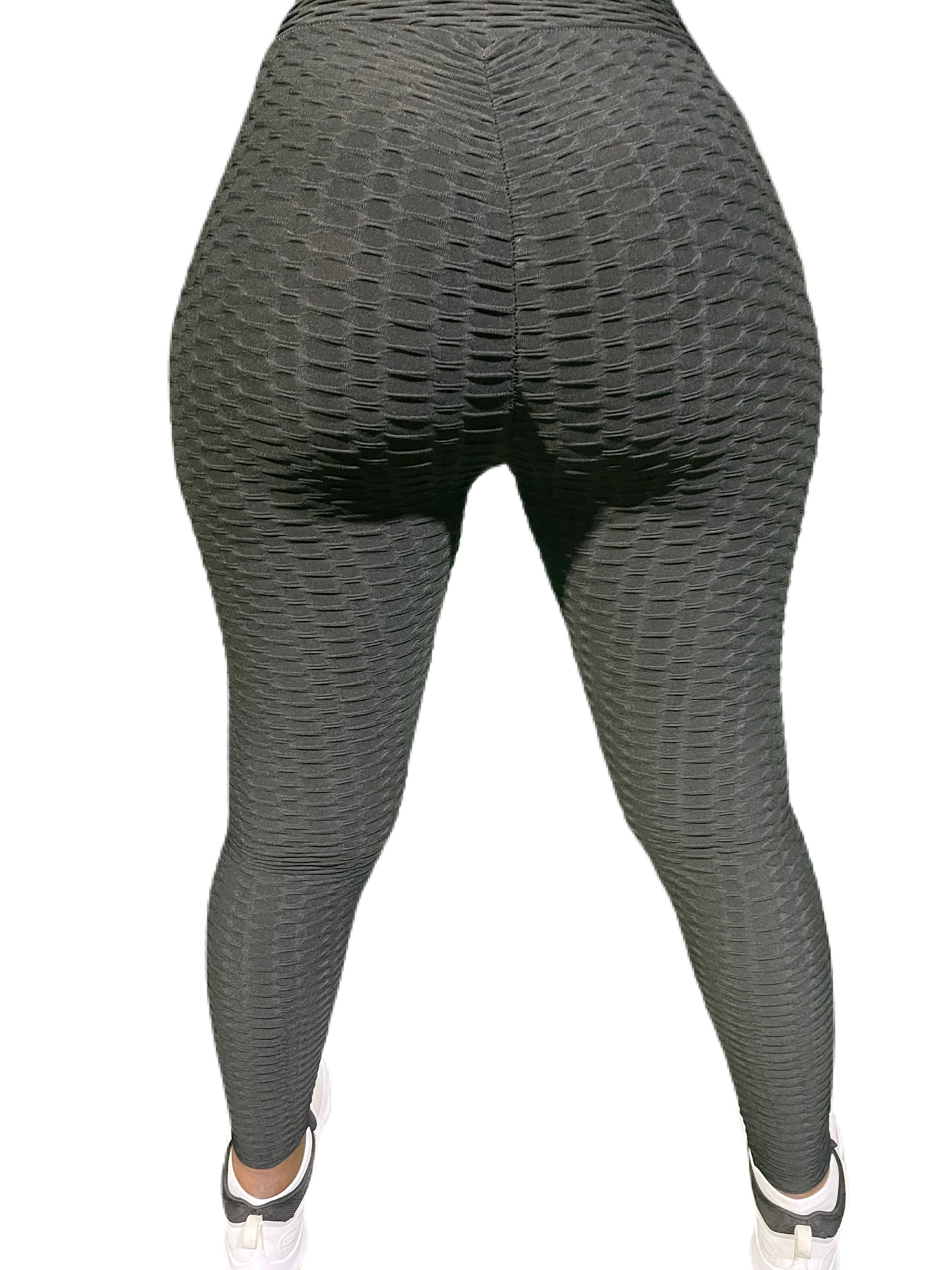 Honey-Comb TikTok Brazilian Butt Lifting Full-Length Leggings Featuring 2  Side Pockets. (6 Pack) - 92%Polyester, 8%Spandex - 6 Sets Per Pack - Full  Length Leggings Featuring Elastic Waistband and 2 Side Pockets 