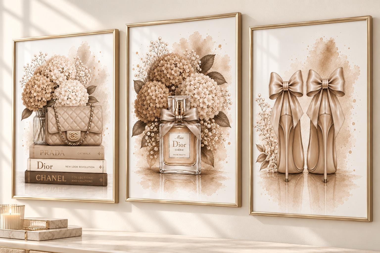 Chanel, Dior, Prada, Books, - Etsy UK