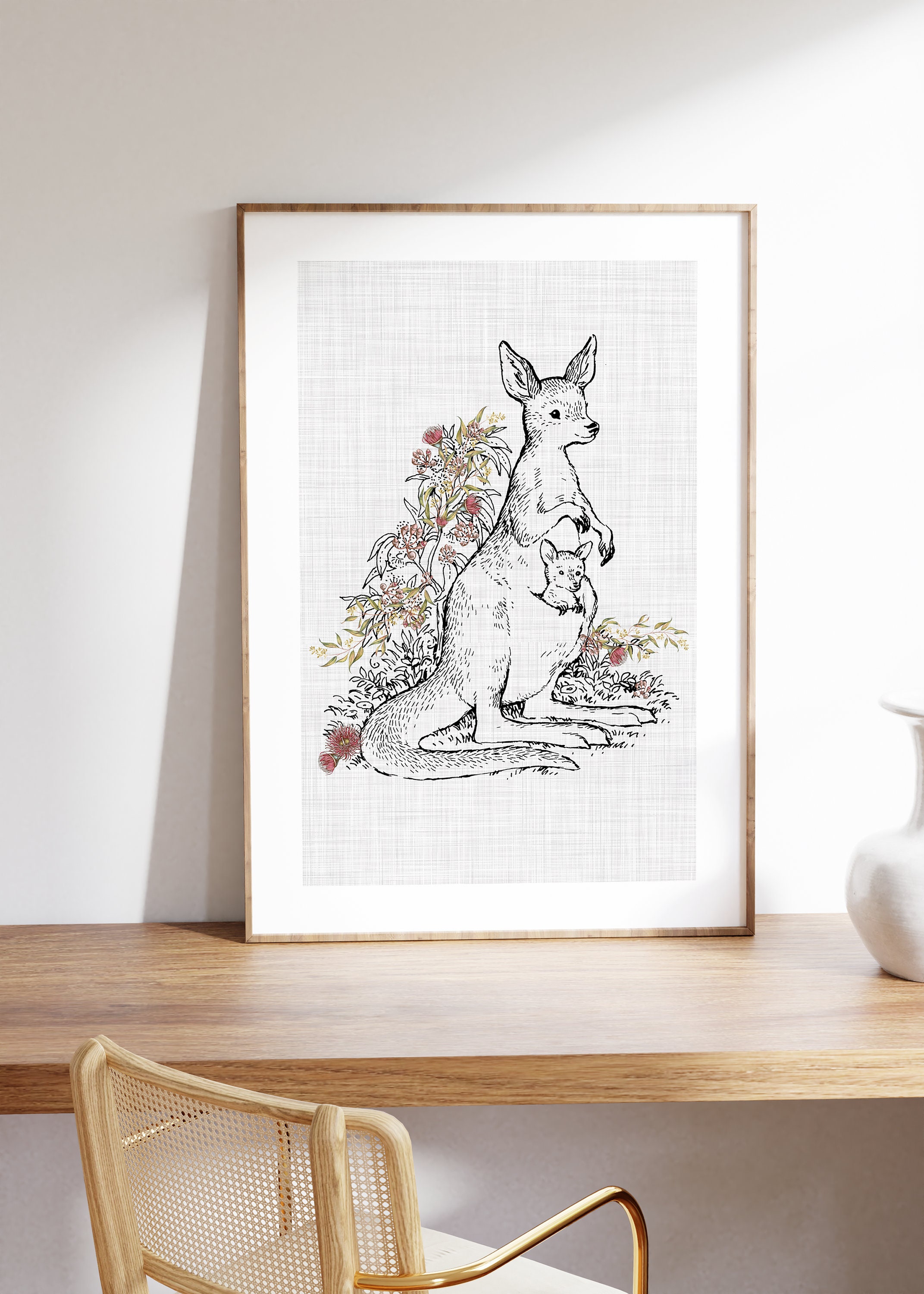 Cute Australian Animal Nursery Wall Decor Art Prints. Instant Download ...