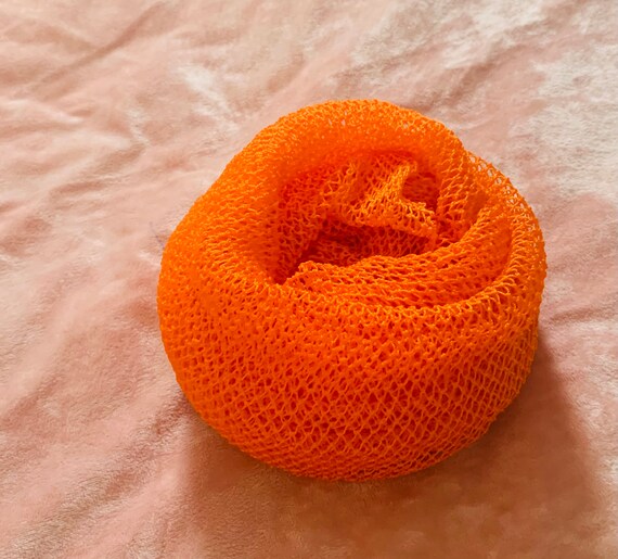 African Net Bath Sponge Double length soft Body Scrub Etsy