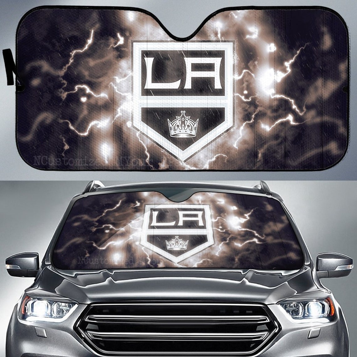Los Angeles Kings Car Window Shades LA Kings Windshield Etsy