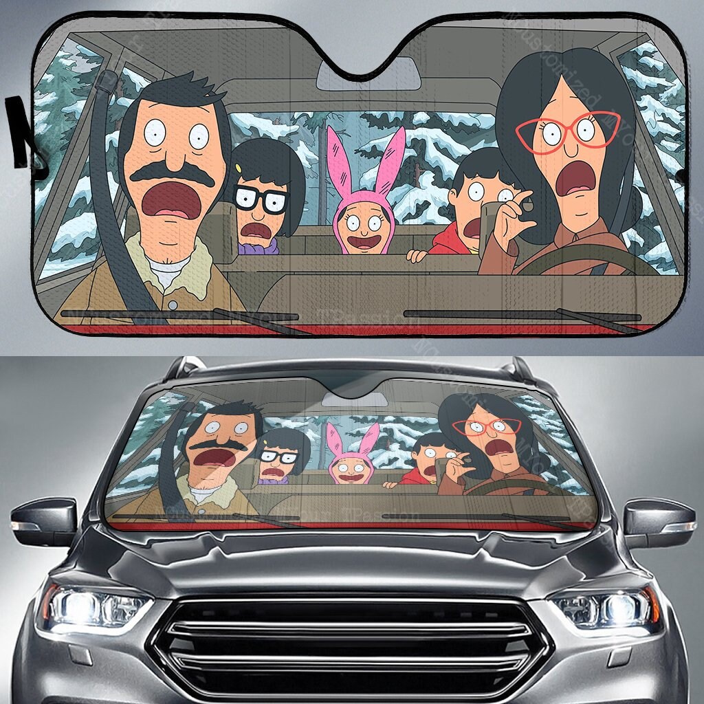 Bob's Burgers Driving Car Window Shades Bob's Burgers Etsy