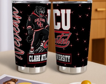 Clark Atlanta 20OZ Tumbler With Sliding Lid ( Personalized)