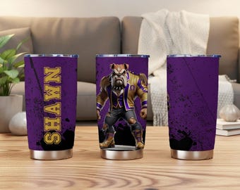 Que Dawg 20OZ Tumbler With Sliding Lid Personalization