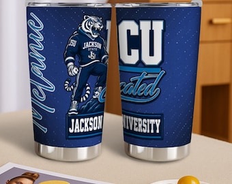 JSU 20OZ Tumbler With Sliding Lid (Personalized)