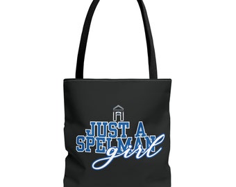 Just Spelman Girl Tote