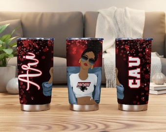 Clark Atlanta Univ 20OZ Tumbler With Sliding Lid Personalization