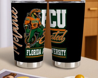 Florida A&M 20OZ Tumbler With Sliding Lid (Personalized)