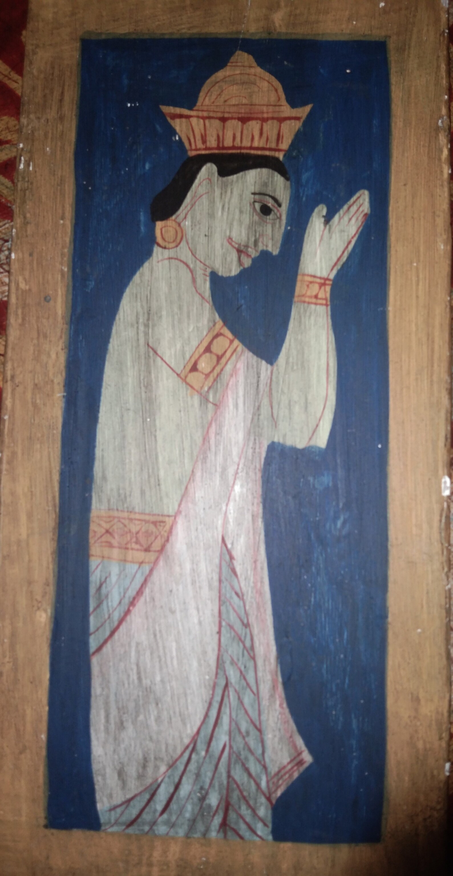 Antique Art Sri lanka ancient temple art Vintage art Etsy