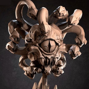 Beholder Mini - 3D Print - 6k Resin - D&D, DND, TTG, RPG, Pathfinder, Eye Tyrant