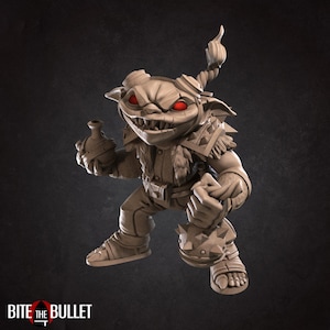 Goblin Artificer Mini - 3D Print - 6k Resin, DND, D&D, TTG, RPG, Alchemist