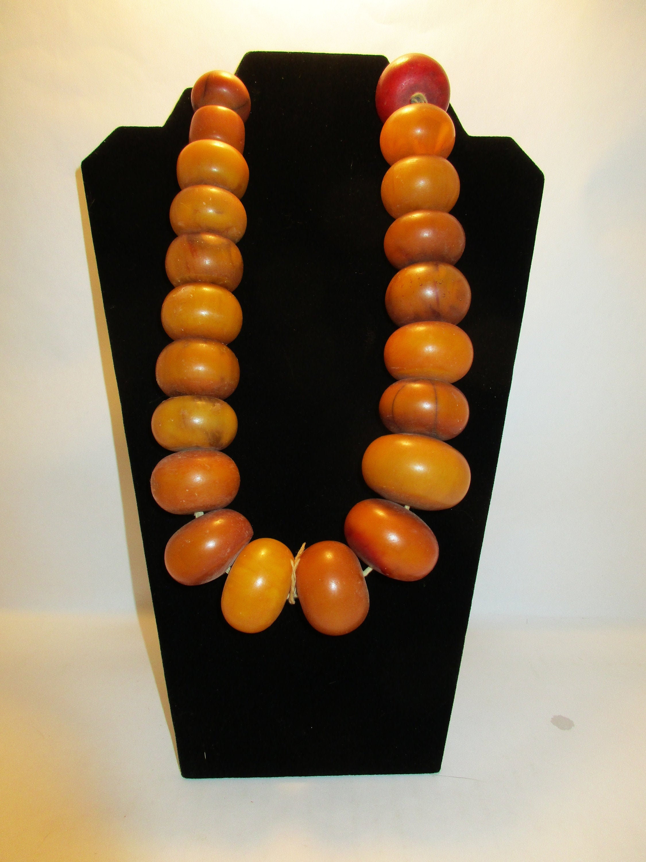 Antique Natural Amber Necklace Early 1900s | Etsy