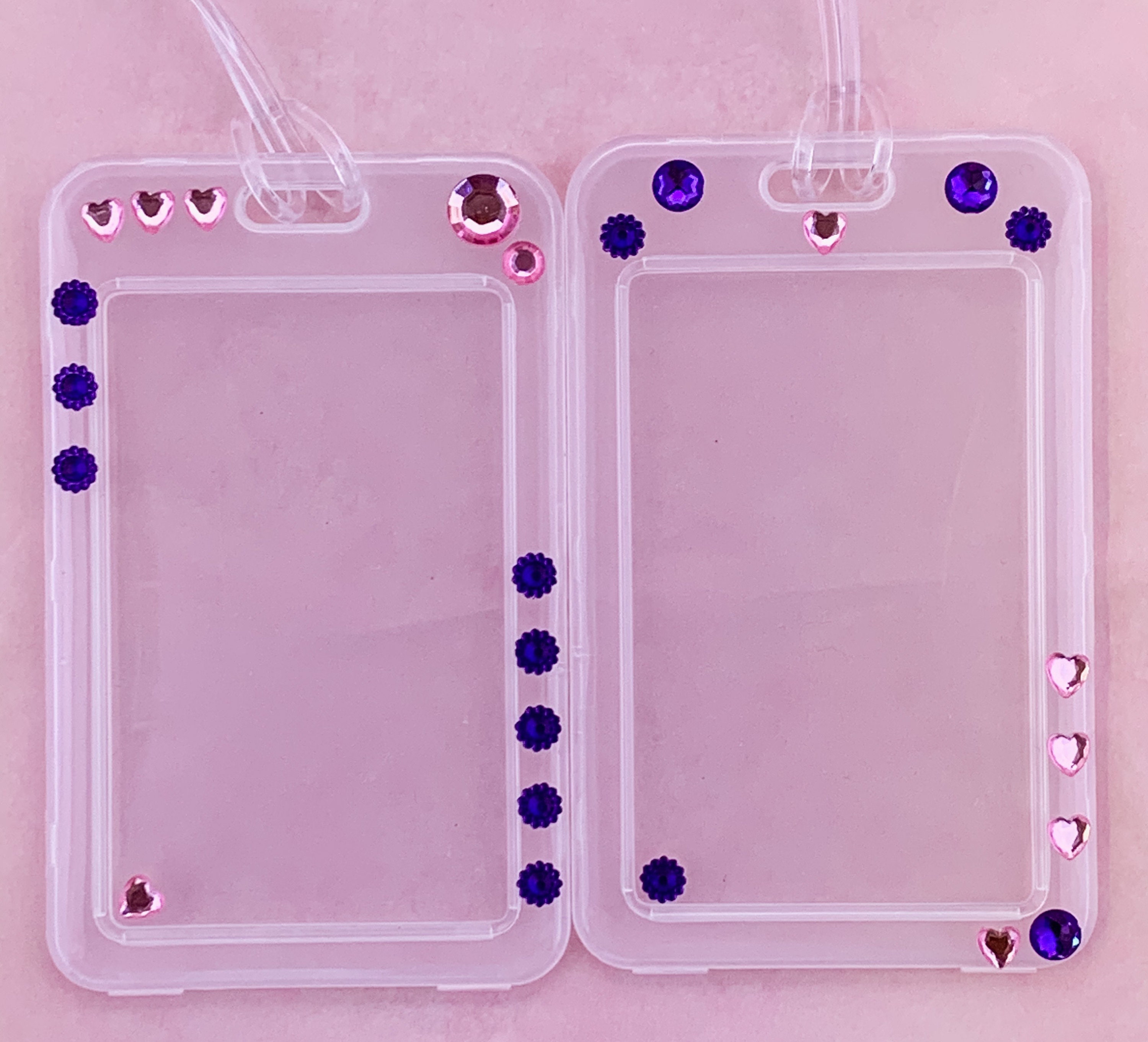 Cute KPOP Photocard Keychain Protector BTS Photocard Holder Etsy