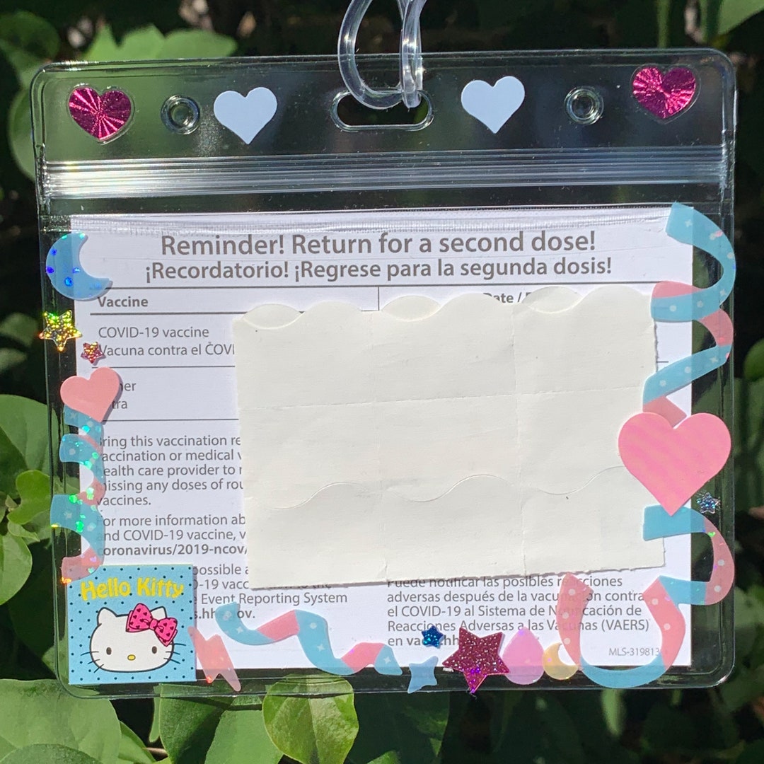 Sanrio Convention ID Badge Cover Waterproof Protector Etsy