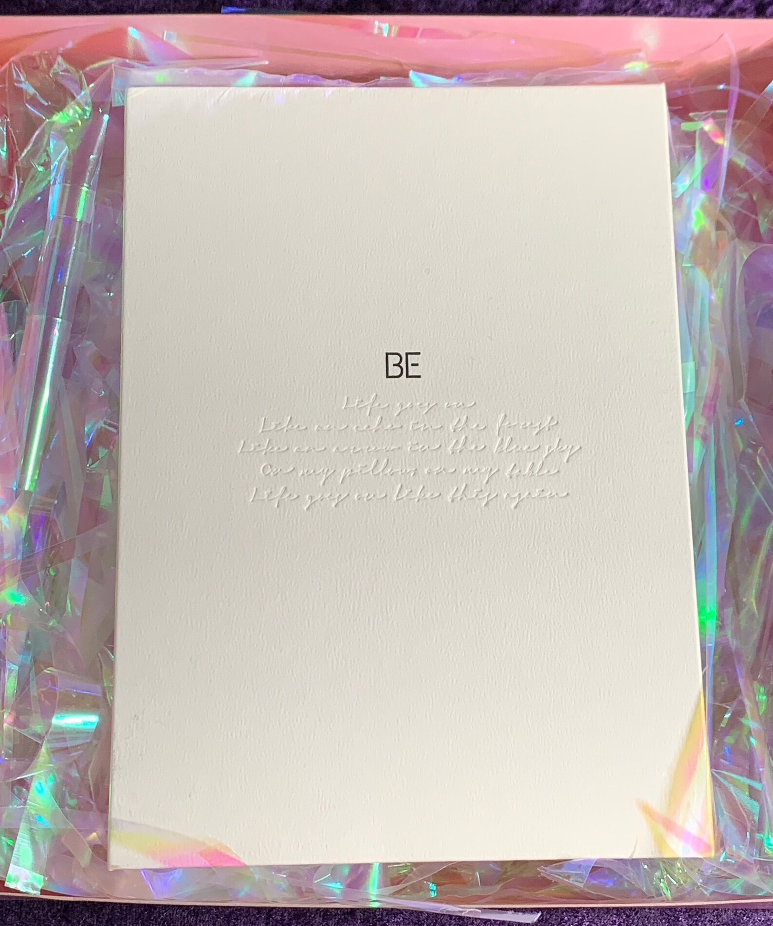 BTS BE Deluxe Edition Album Jin Concept Gift Box Etsy