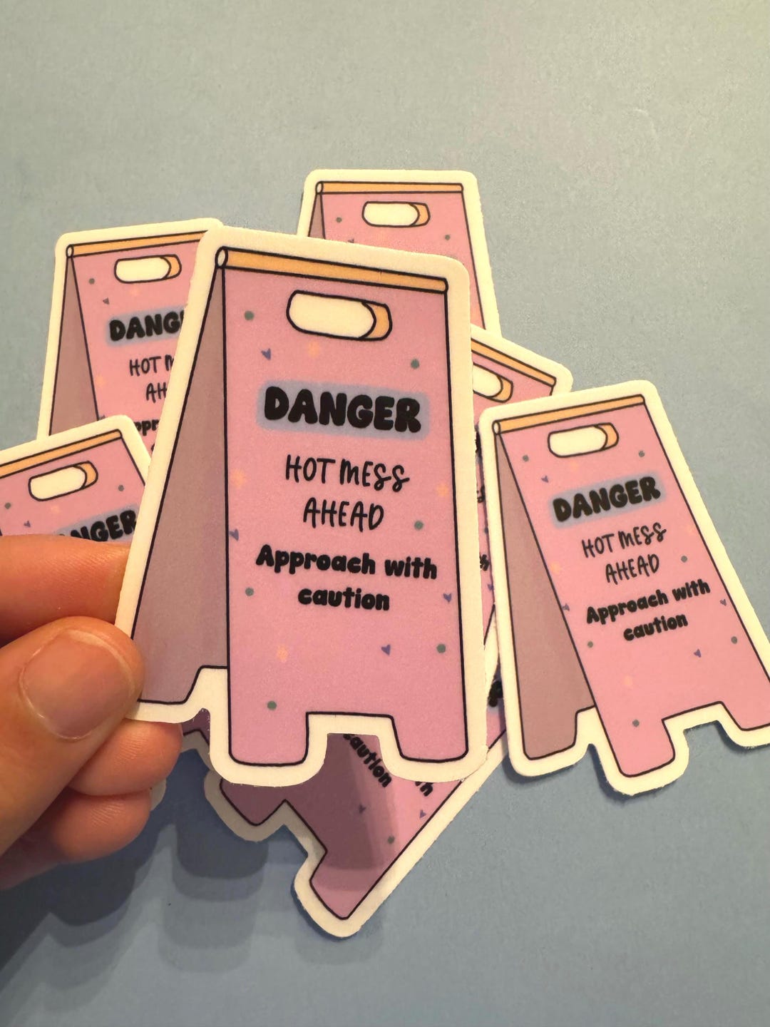Caution Sign Sticker Sassy Sticker - Etsy
