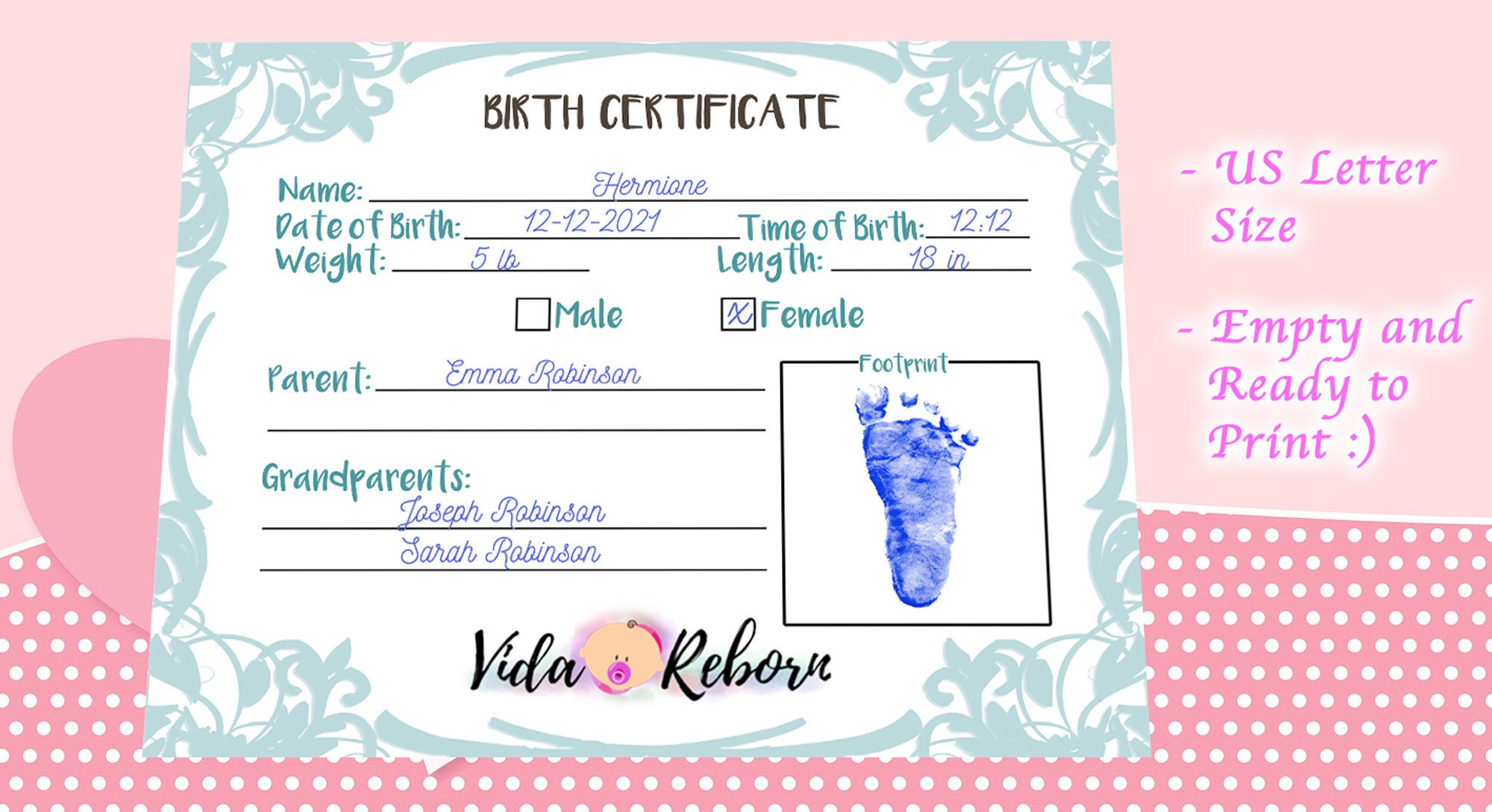 reborn-baby-doll-birth-certificate-print-and-fill-in-etsy