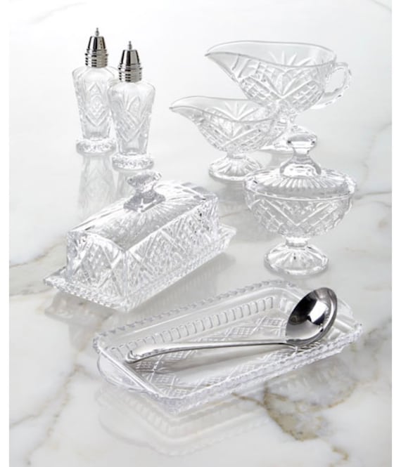 Godinger 8 Piece Hostess Serveware Set Salt and Pepper | Etsy