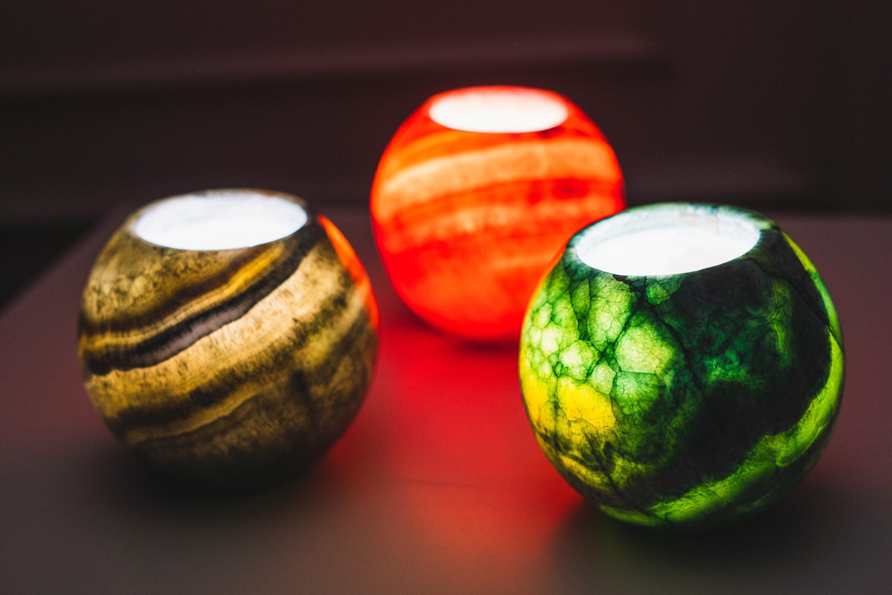 Alabaster Candle Holder Egyptian Tealight and Votive Candles Holders ...