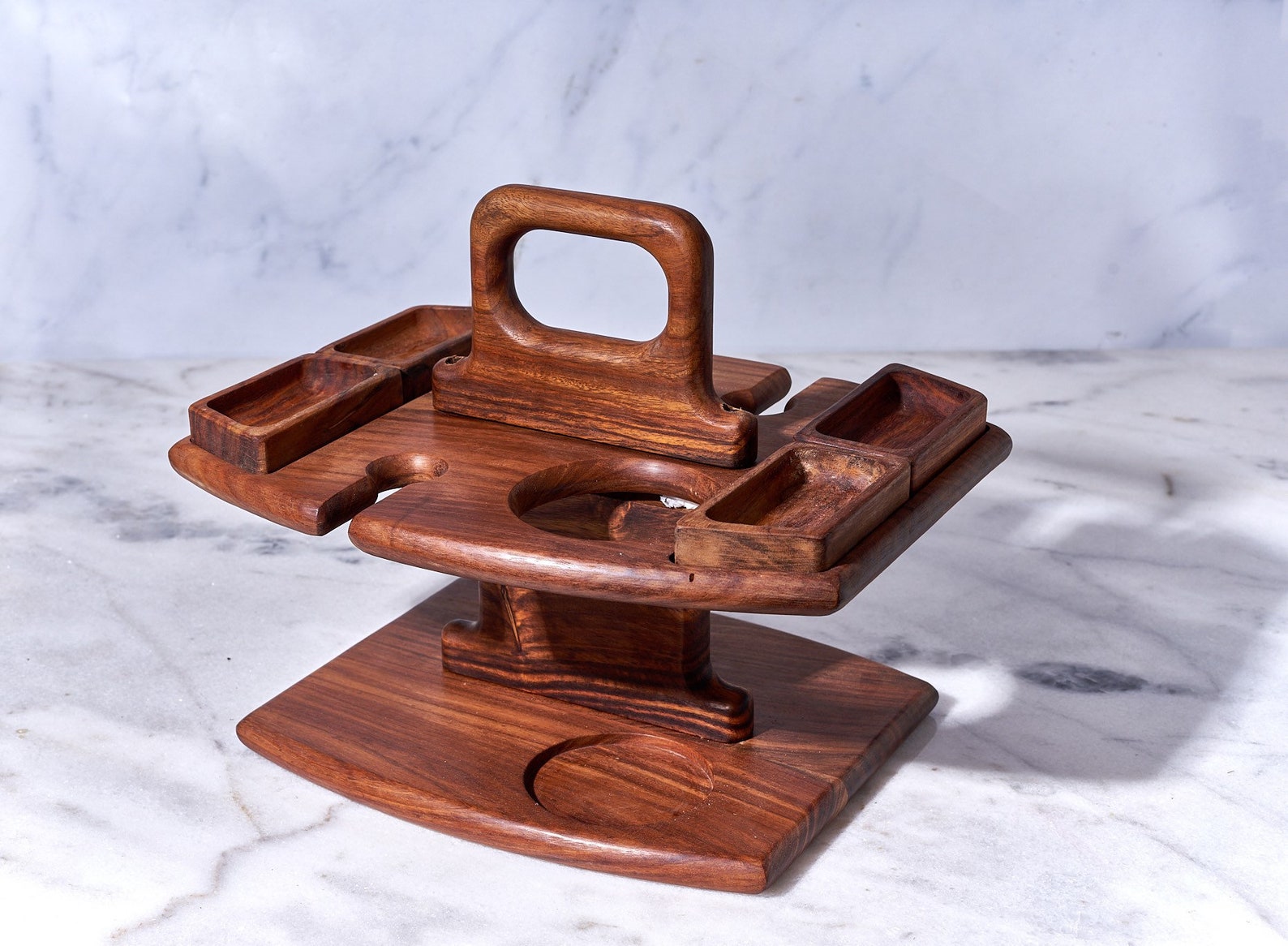 Handmade Wooden Outdoor Folding Picnictable, Portable Mini Wooden Picnic Table,outdoor Picnic