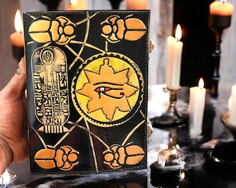 Diario de cuero del Libro de Hamunaptra - Libro egipcio de los muertos