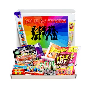 Born in the Seventies Retro Sweets Mini Gift Box