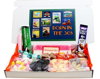 Born in the Thirties Sweets Large Gift Box