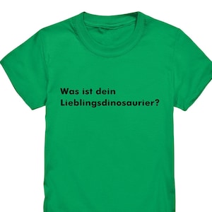 Kids T-Shirt &quot;What is your favorite dinosaur?&quot;: Unique gift for little dino fans - Kids Premium Shirt