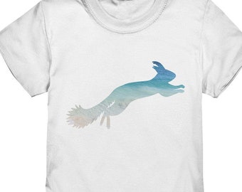 Kinder-T-shirt "Eekhoorns op het strand": origineel cadeau voor natuurliefhebbers - Kids Premium Shirt