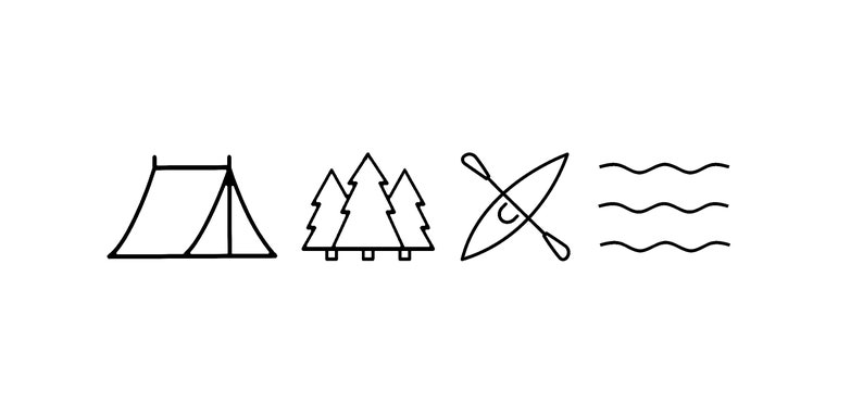 Herren T-Shirt PADDELN im Minimal Design - 100% Organic Bio Baumwolle - für Kanu, Kajak, Canadier, Camping, Zelten, Natur, Lieblingsstück!