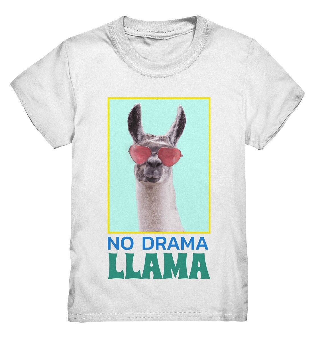 No Drama Llama Funny Lama Shirt No Drama Llama Funny Lama Shirt