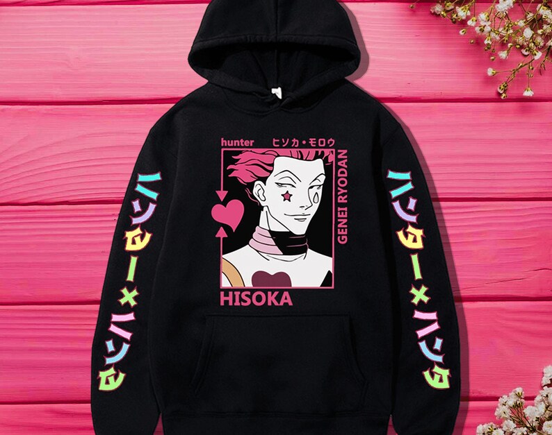 HXH hisoka hoodie Hunter X Hunter anime fans trendy hoodie | Etsy