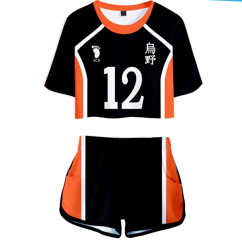 HAIKYUU JERSEY Shirt Haikyuu Number 10 Tops Karasuno Uniform Etsy