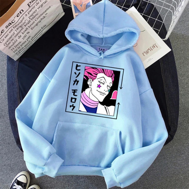 Hisoka Hoodie Hunter X Hunter Anime Hoodie Etsy