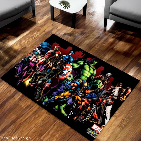 Avengers Rug - Etsy